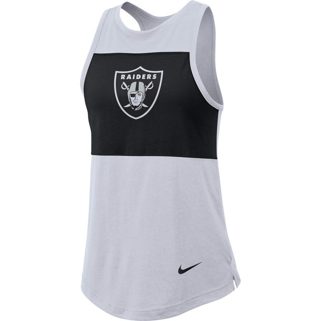 Lids Las Vegas Raiders Women's Plus Team Racerback Tank Top - Black