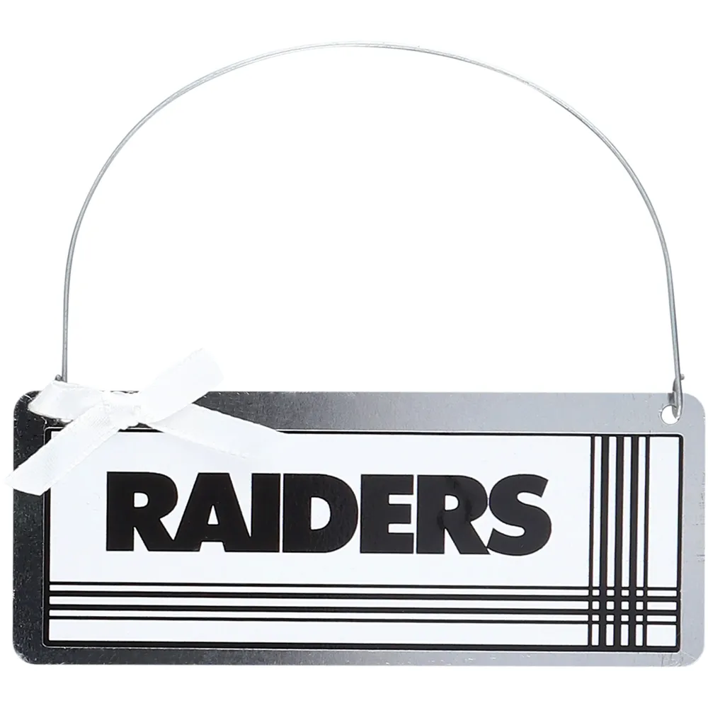 Oakland Raiders Helmet Ornament