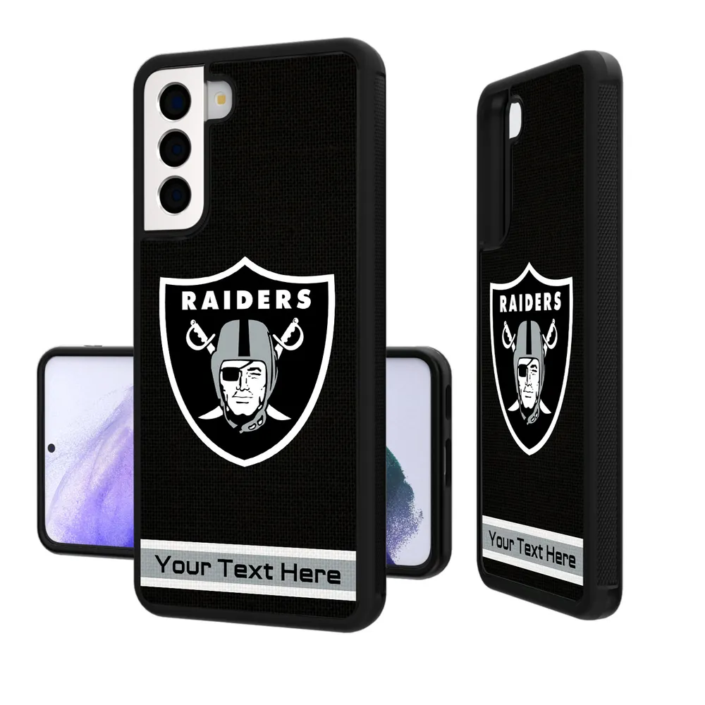 Keyscaper Las Vegas Raiders Personalized Tilt Design iPhone Bump Case
