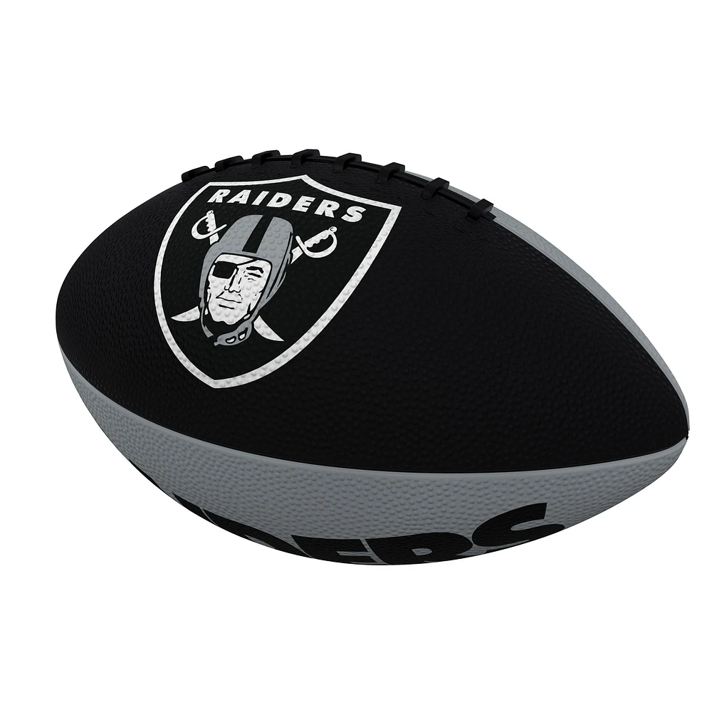 Ballon de football junior avec logo Pinwheel des Raiders de Las Vegas