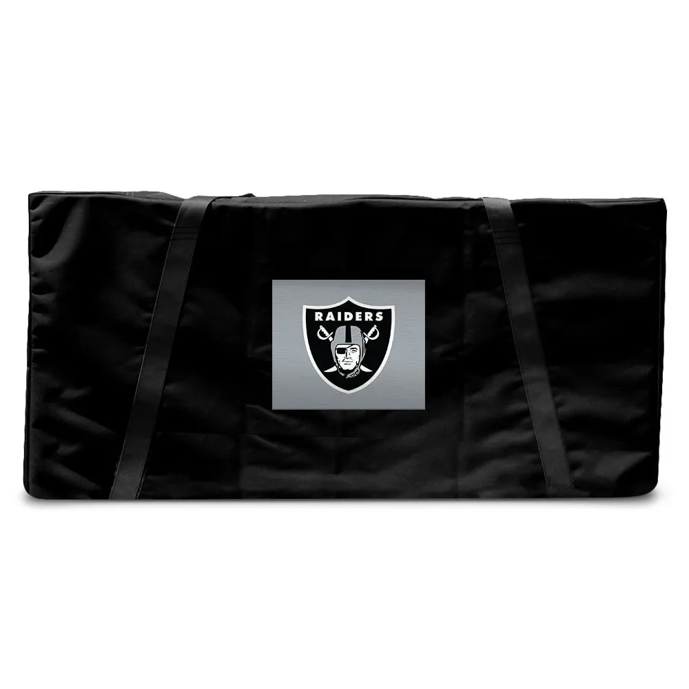 las vegas raiders cornhole