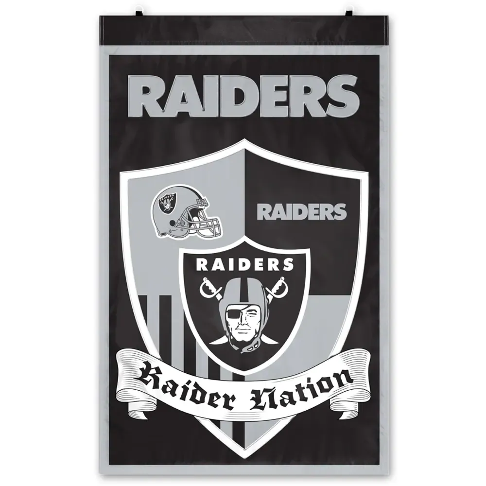Lids Las Vegas Raiders Shield Banner