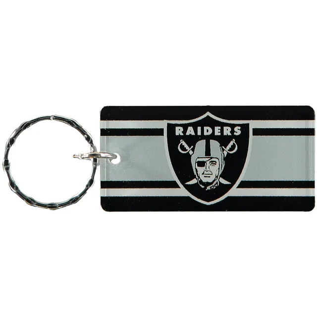 NFL Oakland Raiders Lanyard Key Ring Keychain ID Holder Las Vegas