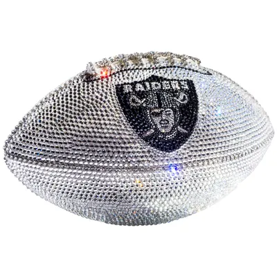 Las Vegas Raiders Swarovski Crystal Football