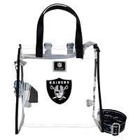 Loungefly Las Vegas Raiders Clear Convertible Backpack & Tote Bag