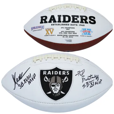 Oakland Raiders Super Bowl MVPs Autographed Mini Helmet - Biletnikoff,  Plunkett & Allen