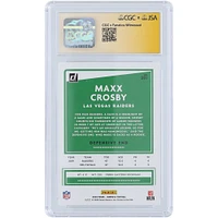 V106832 Raid Maxx Crosby Las Vegas Raiders Autographié 2020 Panini Donruss Press Proof Bleu #201 CGC Fanatics Witnessed Authentifié 9/10 Carte 98 Maxx Crosby AUT PAA TRADING CARDS 45642 AUTTRC CA01F06803 #2