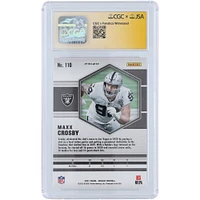 V106832 Raid Maxx Crosby Las Vegas Raiders Autographié 2021 Panini Mosaic Mosaic #110 CGC Fanatics Witnessed Authentifié 10/10 Carte 98 Maxx Crosby AUT PAA TRADING CARDS 45642 AUTTRC CA01F06814 #13
