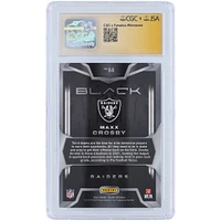 V106832 Raid Maxx Crosby Las Vegas Raiders Autographié 2022 Panini Noir Argent #64 #/75 CGC Fanatics Witnessed Authentifié 10/10 Carte 98 Maxx Crosby AUT PAA CARTES À ÉCHANGER 45642 AUTTRC CA01F06820 #19