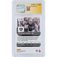 V106832 Raid Maxx Crosby Las Vegas Raiders Autographié 2022 Panini Donruss Press Proof Rouge #287 CGC Fanatics Witnessed Authentifié 10/10 Carte 98 Maxx Crosby AUT PAA TRADING CARDS 45642 AUTTRC CA01F06818 #17