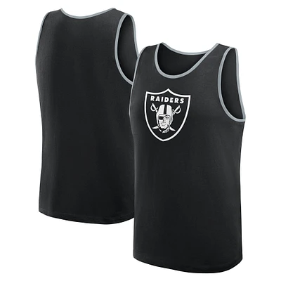 Men's Fanatics  Black Las Vegas Raiders Unmatched Success Tank Top