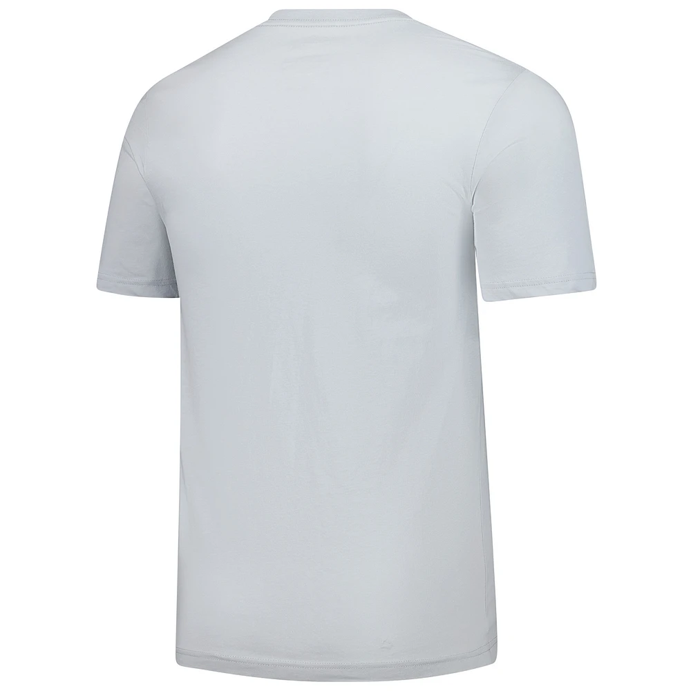 T-shirt gris fanatiques pour hommes des Las Vegas Raiders