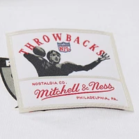 Men's Mitchell & Ness Bo Jackson White Las Vegas Raiders Name Number Team Origins Vintage Logo T-Shirt