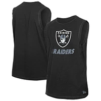 Men's New Era  Black Las Vegas Raiders Leisure Collection Tank Top