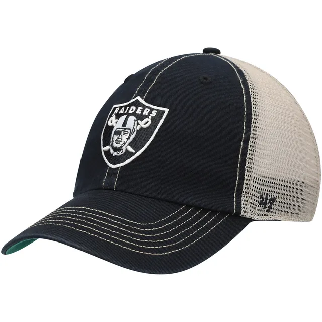 New Era 9FIFTY Las Vegas Raiders Foam Trucker Snapback Hat Black