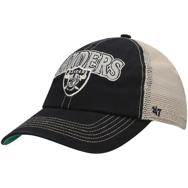 Men's Las Vegas Raiders '47 Black Clean Up Visor