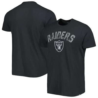 Men's '47 Black Las Vegas Raiders All Arch Franklin T-Shirt