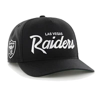 Casquette ajustable décontractée Attitude Hitch '47 Black Las Vegas Raiders pour homme