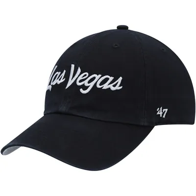 Las Vegas Raiders '47 Crosstown Clean Up Adjustable Hat - Black