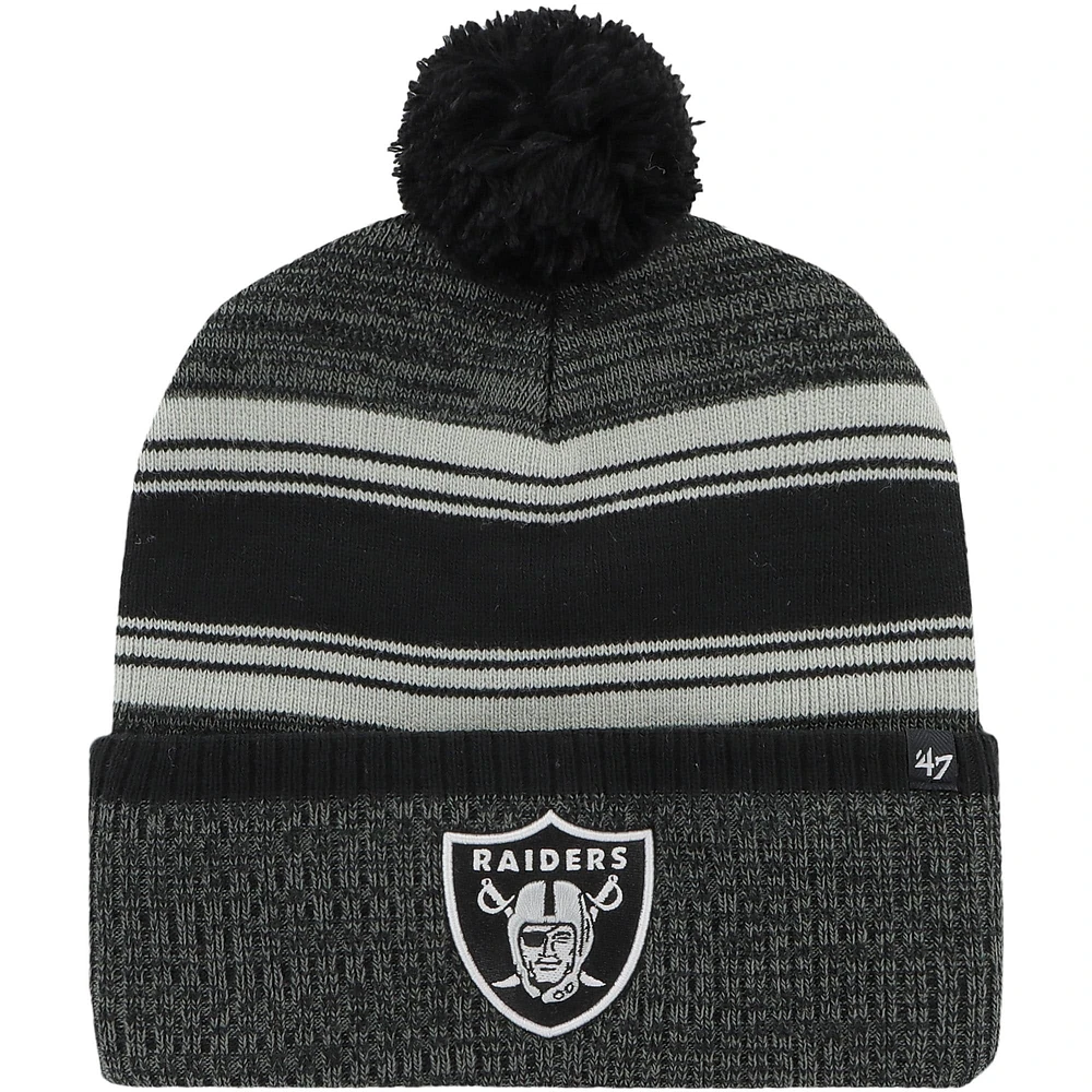 V111020 Raid BK NFL Fadeout Cuffed Pom Knit HATMENPOM