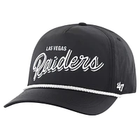 Men's '47 Black Las Vegas Raiders Fairway Hitch brrr Adjustable Hat