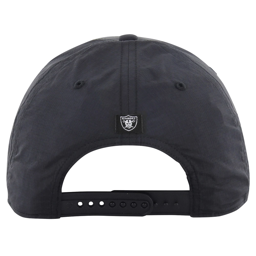 Men's '47 Black Las Vegas Raiders Fairway Hitch brrr Adjustable Hat