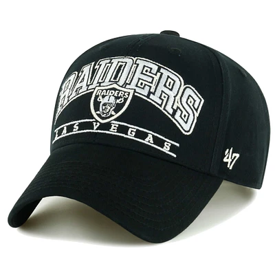 Casquette ajustable '47 Black Las Vegas Raiders Fletcher MVP pour homme