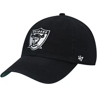 Men's '47 Black Las Vegas Raiders Legacy Franchise Fitted Hat