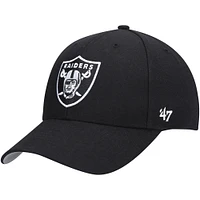 Casquette réglable '47 Black Las Vegas Raiders MVP pour homme