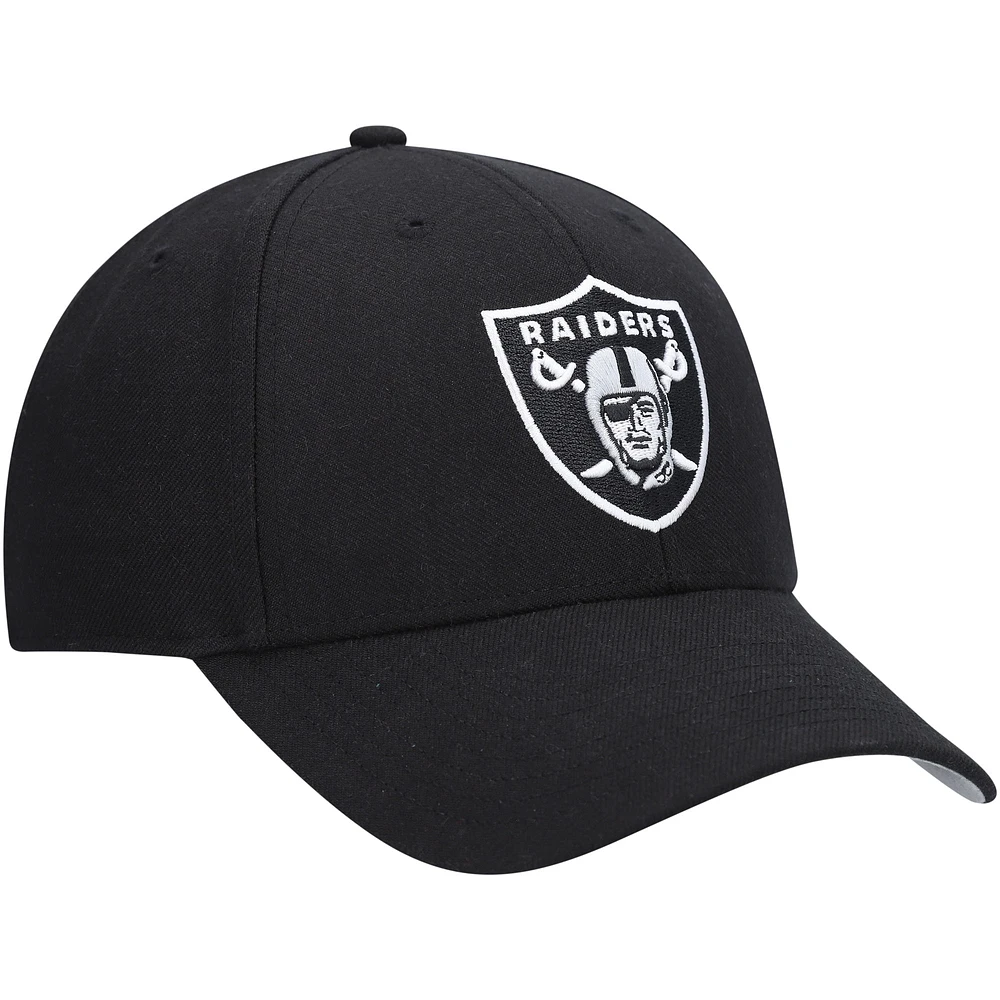 Men's '47 Black Las Vegas Raiders MVP Adjustable Hat