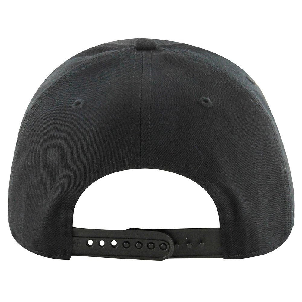 Casquette ajustable Overhand Hitch noire '47 pour homme des Las Vegas Raiders