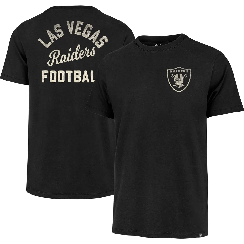 T-shirt pour homme '47 Black Las Vegas Raiders Turn Back Franklin