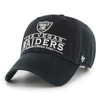 Casquette réglable '47 Las Vegas Raiders Vernon Clean Up pour hommes