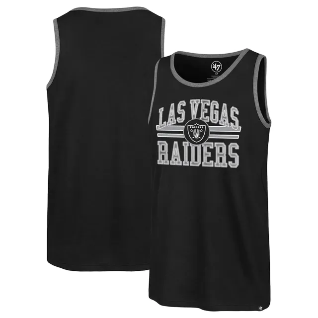 Las Vegas Raiders '47 Edge Super Rival Tank Top - Black