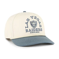 Casquette réglable '47 crème Las Vegas Raiders Ranchero Hitch pour hommes