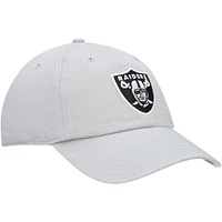 Casquette réglable '47 Grey Las Vegas Raiders Secondary Clean Up pour homme