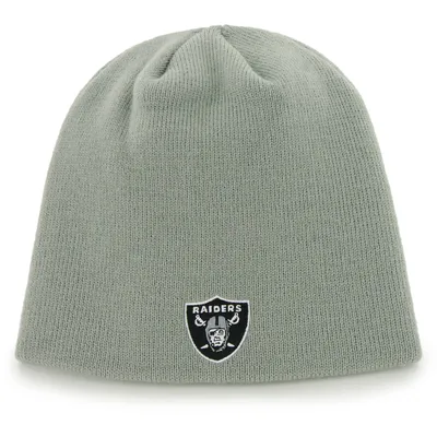 Las Vegas Raiders NFL Cropped Logo Light Up Knit Beanie