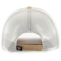 Casquette réglable '47 pour hommes, beige/blanc, Las Vegas Raiders Glory Daze Hitch Trucker