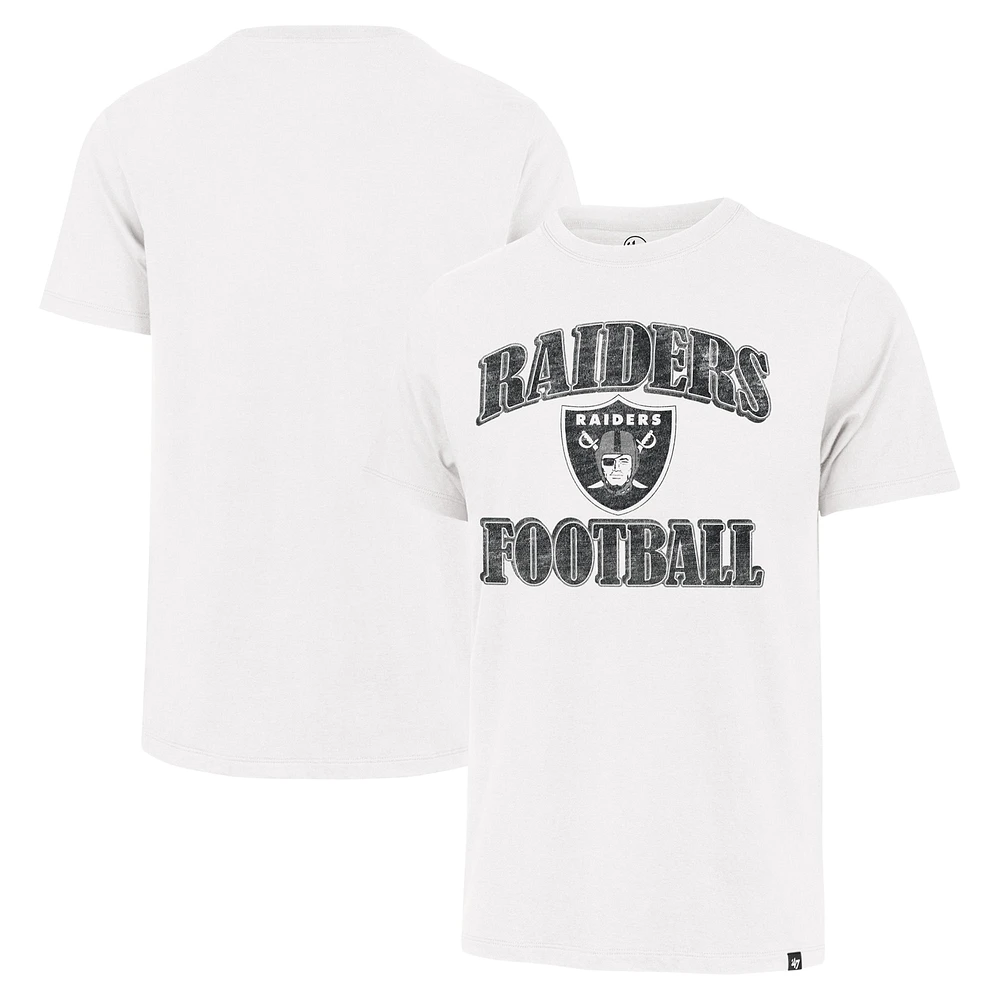 Men's '47 White Las Vegas Raiders Overrun Franklin T-Shirt