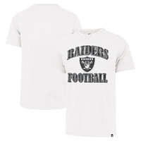 Men's '47 White Las Vegas Raiders Overrun Franklin T-Shirt