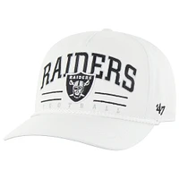 Casquette ajustable Roscoe Hitch Rope des Las Vegas Raiders, modèle blanc 1947, pour homme