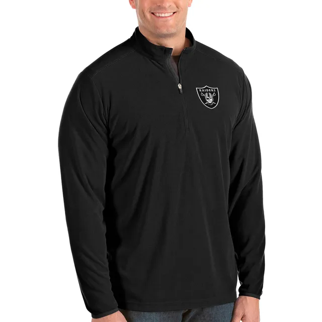 Men's Fanatics Branded Black Las Vegas Raiders Primary Logo Fitted Pullover Hoodie Size: Extra Large