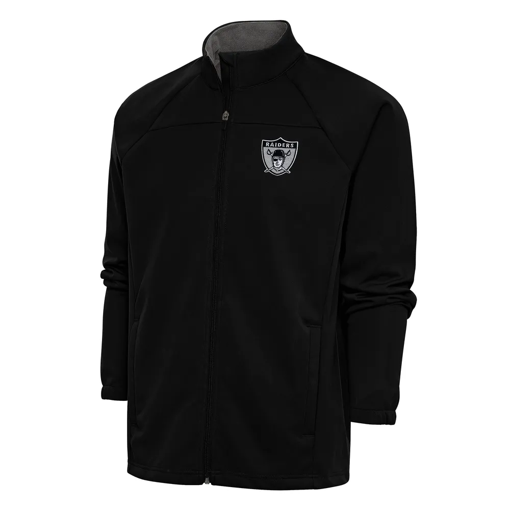 Lids Las Vegas Raiders Antigua Team Logo Throwback Links Full-Zip