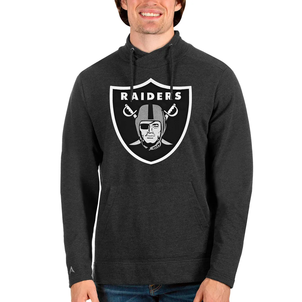 47 Men's '47 Charcoal Las Vegas Raiders Locked In Headline Pullover  Sweatshirt