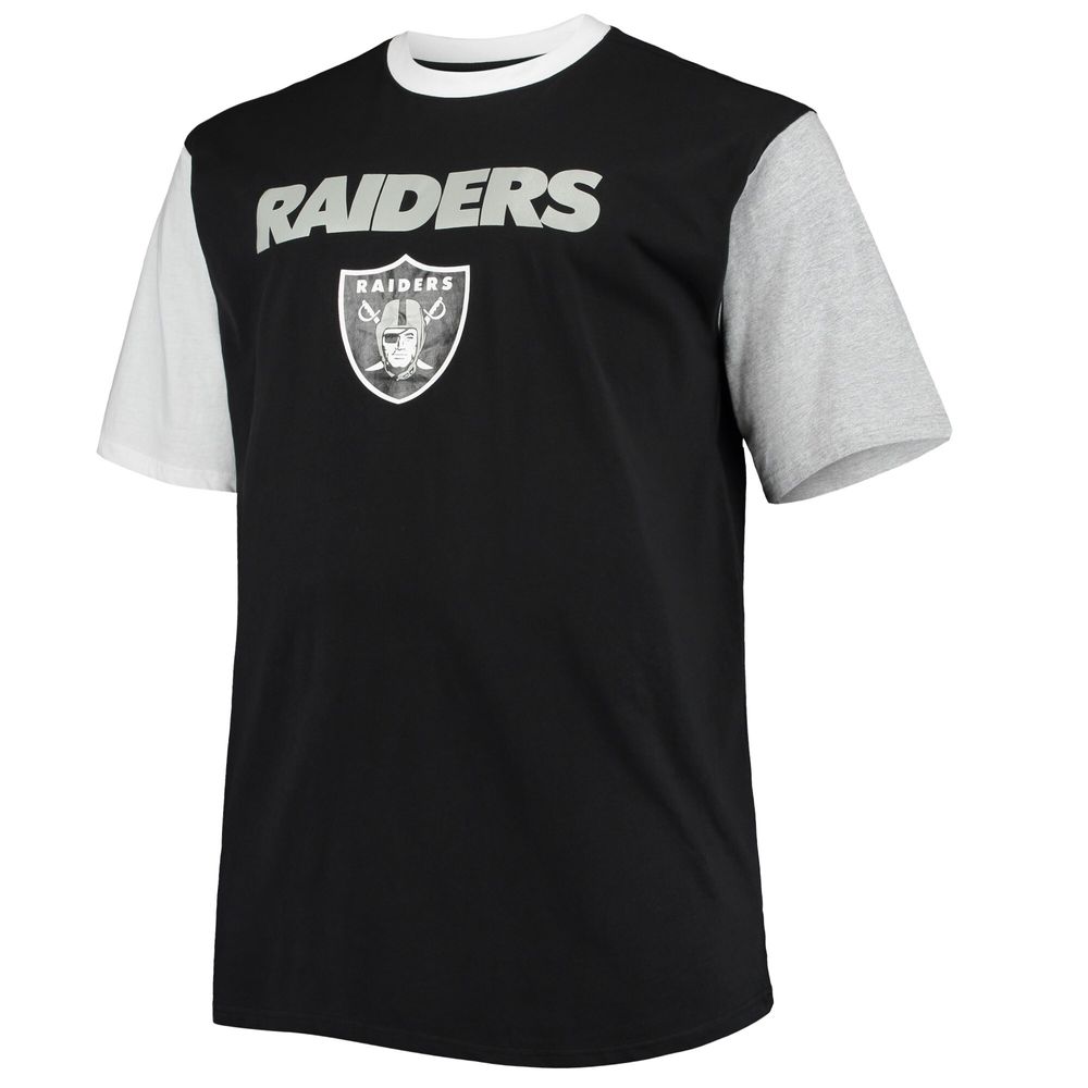 Lids Las Vegas Raiders Fanatics Branded Big & Tall T-Shirt - Black