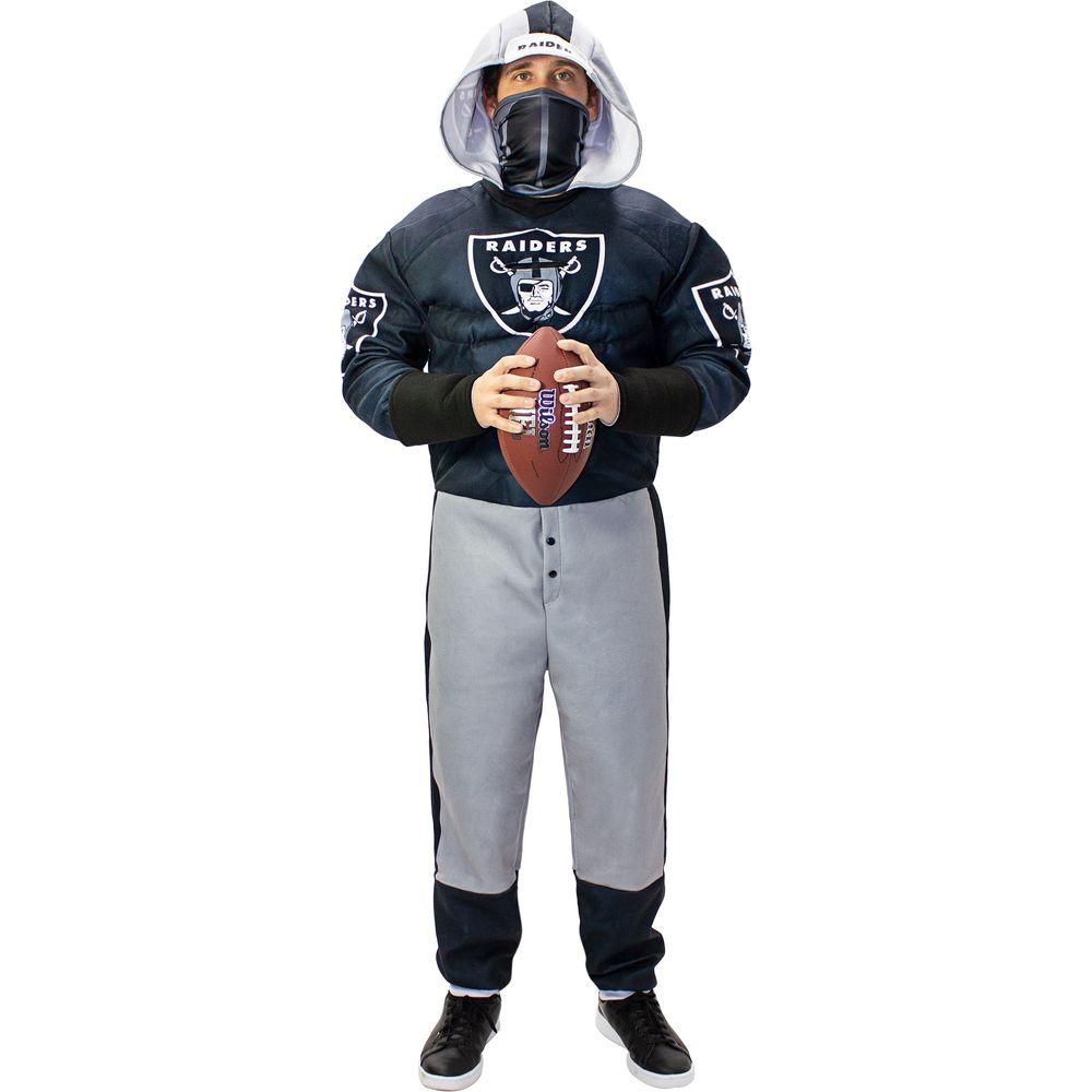 Men's Black Las Vegas Raiders Game Day Costume