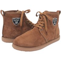 Men's Cuce Las Vegas Raiders Moccasin Boots