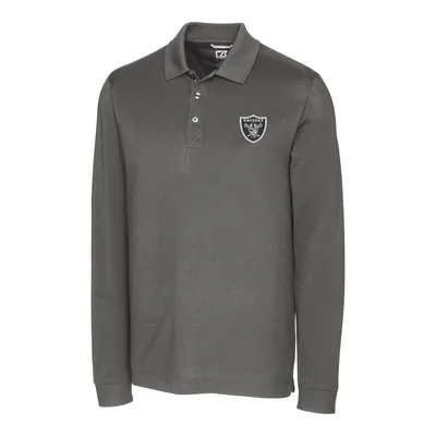 Lids Las Vegas Raiders Tommy Hilfiger Color Block Polo - Silver/Black