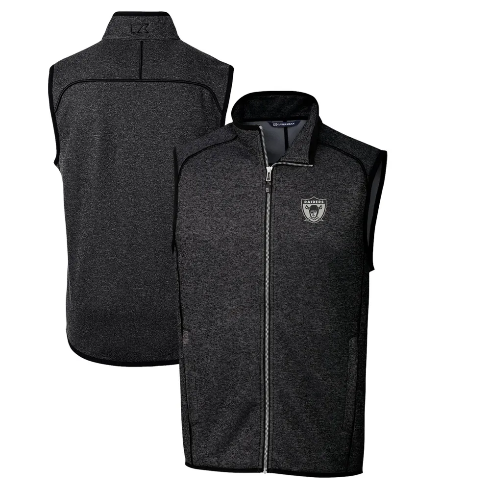 Women's Antigua Gray Las Vegas Raiders Links Full-Zip Golf Jacket Size: Large