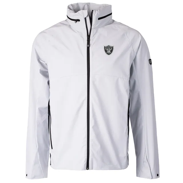 Men's Las Vegas Raiders Nike Black Sideline Bomber Full-Zip Jacket